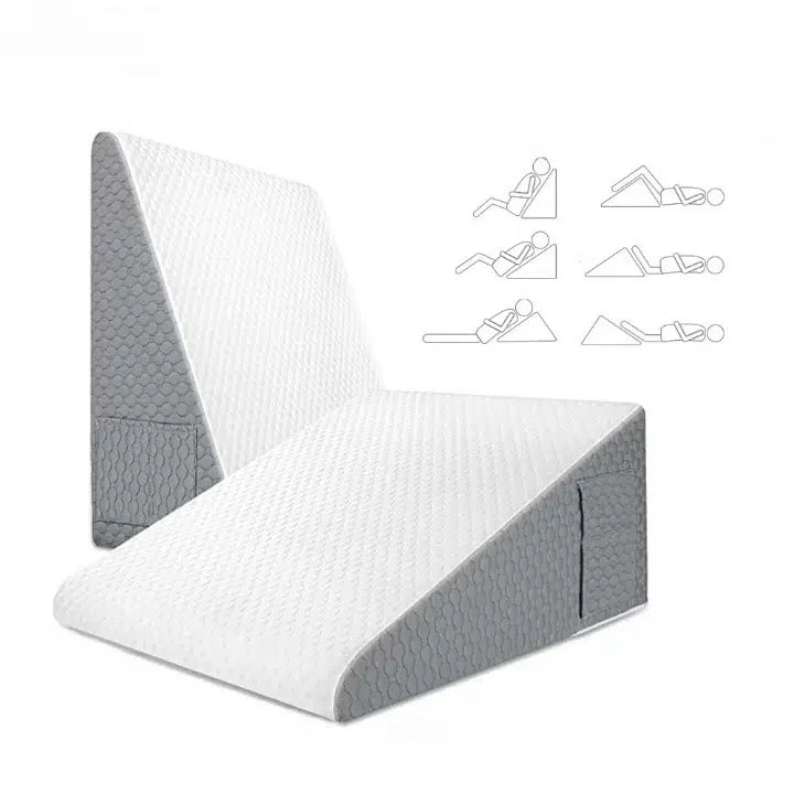 Elevated Wedge Pillow for Sleeping Bed