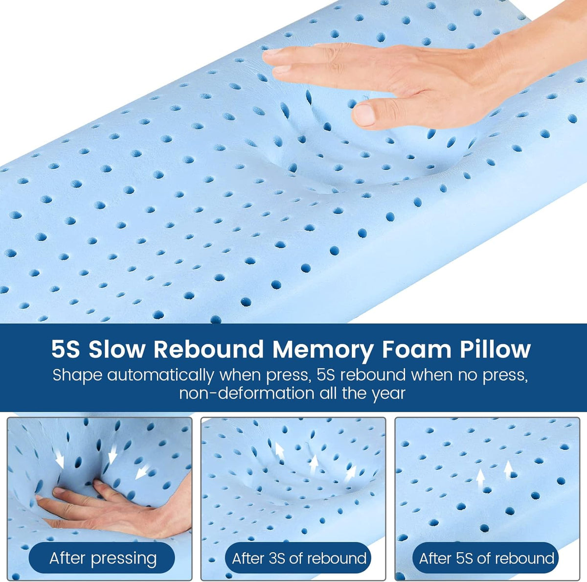 Memory Foam Neck Pillow